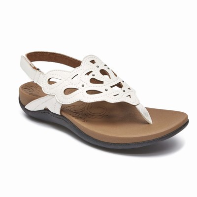 Rockport Ridge Sling Sandalen Damen Weiß MXY-198243